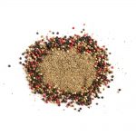 Bunter Pfeffer gebrochen